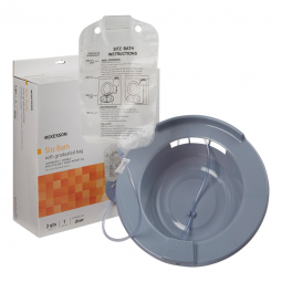 McKesson 146-RTLPC23234-McKesson Round Sitz Bath, 2000 mL Capacity, Showers & Sitz Bath (CS)