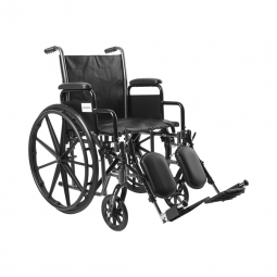 McKesson 146-SSP218DDA-ELR-McKesson Wheelchair, 18 Inch Seat Width, Manual Wheelchairs