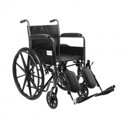 McKesson 146-SSP218FA-ELR-McKesson Wheelchair, 18 Inch Seat Width, Wheelchairs