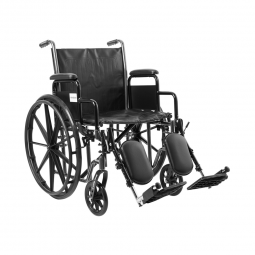 McKesson 146-SSP220DDA-ELR-McKesson Wheelchair, 20 Inch Seat Width, Manual Wheelchairs