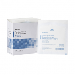 McKesson 16-42412 Medi-Pak Sterile Gauze Sponge-1200/Case