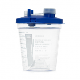 McKesson 16-43208-05-McKesson Suction Canister, Disposable, 800 mL, Cleaning Accessories (CS)
