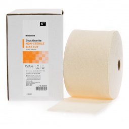 McKesson 16-4B-650-McKesson Bias Cut Stockinette, 6 Inch x 50 Yard, Retainer Dressings (RL)