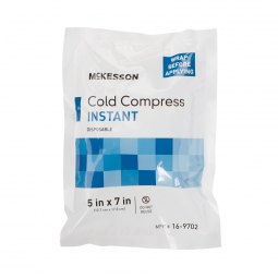 McKesson 16-9702-McKesson Instant Cold Pack, 5 x 7 Inch, Cold (CS) - McKesson Instant Cold Pack, 5 x