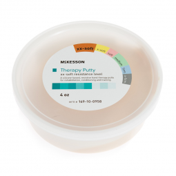 McKesson 169-10-0958-McKesson Therapy Putty, Tan, Extra Extra Soft, 4-ounce, Therapy Putty