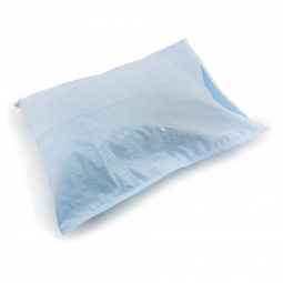 McKesson 18-918-McKesson Blue Tissue/Poly Disposable Pillowcase, 21 x 30 Inch, Bedding & Bed Warmers