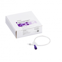 McKesson 194-0123-12-McKesson Bolus Enteral Feeding Extension Tube Set for use with Low-Profile Gast