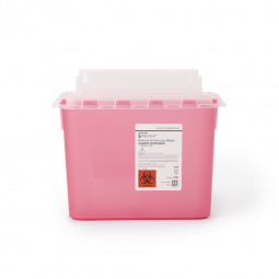McKesson Prevent McKesson 2269-McKesson Prevent Two-Piece Sharps Container, 5.4 Quart, 11 x 12 x 4-3