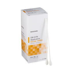 McKesson 24-808 Rayon-Tipped OBGYN Applicators-500/Case