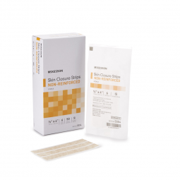 McKesson 3004-McKesson Non-Reinforced Skin Closure Strip, 1/2 x 4 in., Skin Closure Strips (CS)