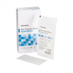 McKesson 3010-McKesson Skin Closure Reinforced Strip,  X 4 Inch, Skin Closure Strips (CS)