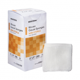 McKesson 33082000 Medi-Pak Non-Sterile Gauze Sponges-4000/Case