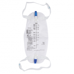 McKesson 4605-McKesson Disposable Urinary Leg Bag, 1000 mL, Bags & Meter Bags (CS) - McKesson Dispos