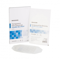 McKesson 4987 Transparent Film Dressing-10/Box