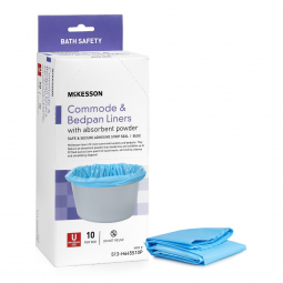 McKesson 513-H645S10P-McKesson Commode Liner, Ambulatory Accessories (CS)