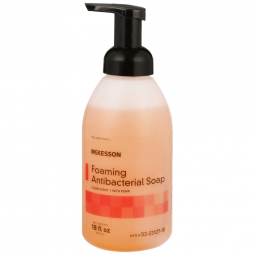 McKesson 53-23127-18-McKesson Clean Scent Foaming Antibacterial Soap, 18 oz. Pump Bottle, Soaps (CS)