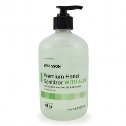 McKesson Premium McKesson 53-27037-18-McKesson Premium Hand Sanitizer with Aloe, 18 oz, Gel, Pump Bo