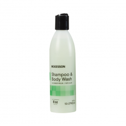 McKesson 53-27903-8-McKesson Shampoo & Body Wash, Cucumber Melon Scent, 8 oz. Squeeze Bottle, Shampo
