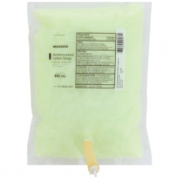 McKesson 53-28086-800-McKesson Antimicrobial Lotion Soap, Herbal Scent, 800 mL, Dispenser Refill Bag
