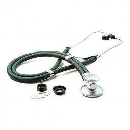 McKesson 641DGMM-Sprague Stethoscope McKesson Green 2-Tube 22 Inch Tube Double Sided Chestpiece, Bin