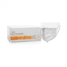 McKesson 73-GCPWSSF-McKesson Procedure Masks with Eyeshields, Masks (CS) - McKesson Procedure Masks 