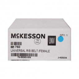 McKesson 750-McKesson Rib Belt, One Size Fits Most Women, Torso