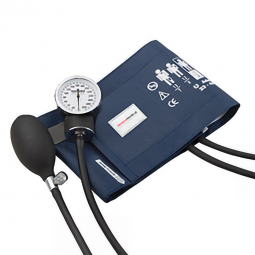 McKesson Premium McKesson 768-11ANMM-McKesson Premium Pocket Aneroid Sphygmomanometer, Navy Blue, Bl
