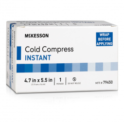 McKesson 79450-McKesson Instant Cold Pack, 4-7/10 x 5-1/2 Inch, Cold (CS) - McKesson Instant Cold Pa