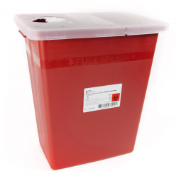 McKesson Prevent McKesson 80-8705-McKesson Prevent Sharps Container, 8 Gallon, 13-3/4 x 13-3/4 x 14 