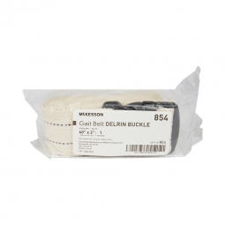 McKesson 854-McKesson White Gait Belt, 60 Inch, Belts