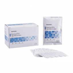 McKesson 87-220-McKesson Resting ECG Tab Electrodes, Ag/AgCl, Electrodes (CS) - McKesson Resting ECG