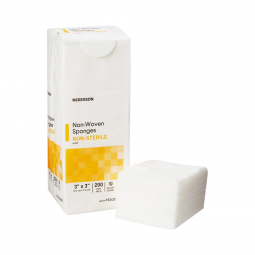 McKesson 93342000 Medi-Pak Non-Sterile Non-Woven Sponges-4000/Case