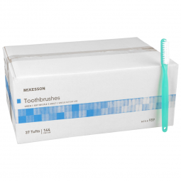 McKesson 959-McKesson Soft Bristle Straight Toothbrush, Toothbrushes (CS) - McKesson Soft Bristle St
