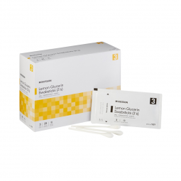 McKesson 989-McKesson Oral Swabstick, Lemon Glycerin, Sterile, Oral Care Swabs (CS) - McKesson Oral 
