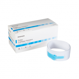 McKesson MCKFOL-McKesson Foley Catheter Holder Leg Strap With Dual-Locking Tabs, 2 x 24 Inch, Urinar
