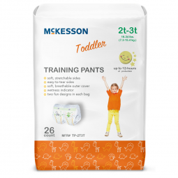 McKesson TP-2T3T-McKesson Training Pants, 2T to 3T, Overnight & Training Pants (CS) - McKesson Train
