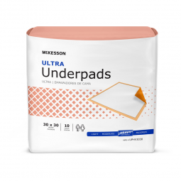 McKesson Ultra McKesson UPHV3030-McKesson Ultra Heavy Absorbency Underpad, 30 x 30 Inch, Underpads (