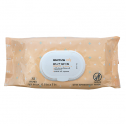 McKesson WPWBABY72S-McKesson Powder Soft Scent Baby Wipe, Soft Pack, Bath, Skin & Hair Care (CS)