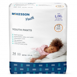 McKesson YPLXL-McKesson Youth Pants, Large/X-Large, Overnight & Training Pants (CS) - McKesson Youth