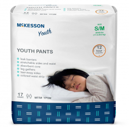 McKesson YPSM-McKesson Youth Pants, Small/Medium, Overnight & Training Pants (CS) - McKesson Youth P