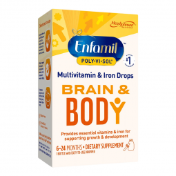 PolyViSol with Iron Mead Johnson 00087040501-PolyViSol with Iron Pediatric Multivitamin Suppleme
