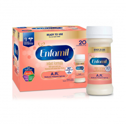 Enfamil A.R. Mead Johnson 145301-Enfamil A.R. Ready to Use Infant Formula, 2 oz. Bottle, Baby Formul