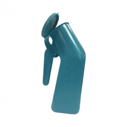 Medegen Medical Products 00095-Medegen Male Urinal, Plastic, Blue, Urinals (CS) - Medegen Male Urina