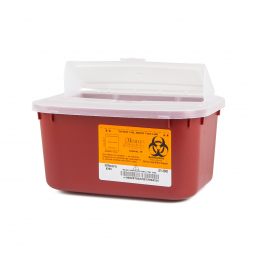 Sharps Medegen Medical Products 8703-Sharps Multi-purpose Sharps Container, 5 x 10 x 7 Inch, Recepta