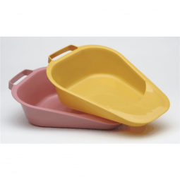Medegen Medical Products H100-05-Medegen Fracture Bedpan, Gold, 1 Quart, Bedpans (CS)