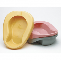 Medegen Medical Products H120-10-Medegen Pontoon Bedpan, 2 qt., Dusty Rose, Bedpans (CS)
