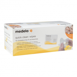 Quick Clean Medela 87059-Quick Clean Breast Pump Wipe, Breast Pump Accessories (CS) - Quick Clean Br
