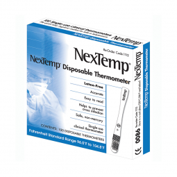 NexTemp Medical Indicators 1112-20-NexTemp Oral / Axillary, Disposable Thermometers (CS)