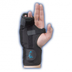Med Spec Medical Specialties 223585-Boxer Fracture Brace Med Spec Aluminum / Felt Right Hand Black L