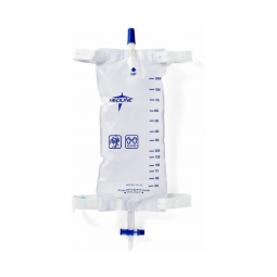 Medline Medline DYND12588-Medline Urinary Leg Bag, 1100 mL, Bags & Meter Bags (CS) - Medline Urinary